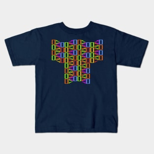 Triangobox Pattern Kids T-Shirt